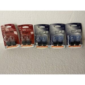Sylvania 3057 Light Bulbs Bundle 10 Bulbs